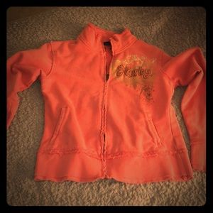 Girls Hurley Zip Up Jacket #141